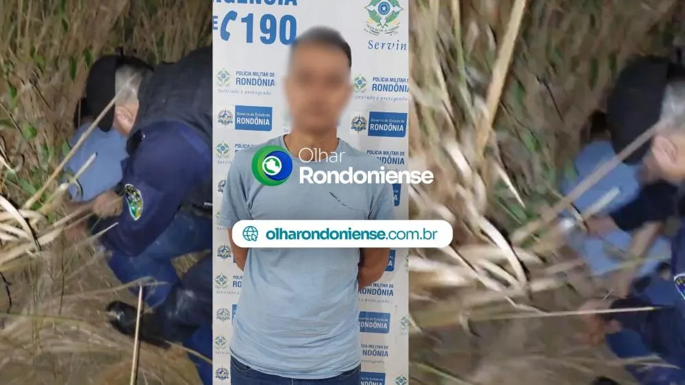 CAPTURADO: Foragido condenado por tráfico é preso após tentar fugir em matagal no Espaço Alternativo