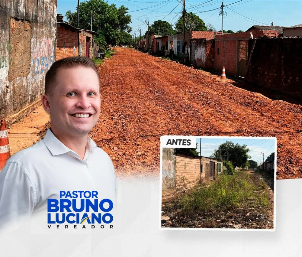 Após pedido do vereador Pastor Bruno Luciano, Rua Bellatrix no Ulisses Guimarães recebe melhorias