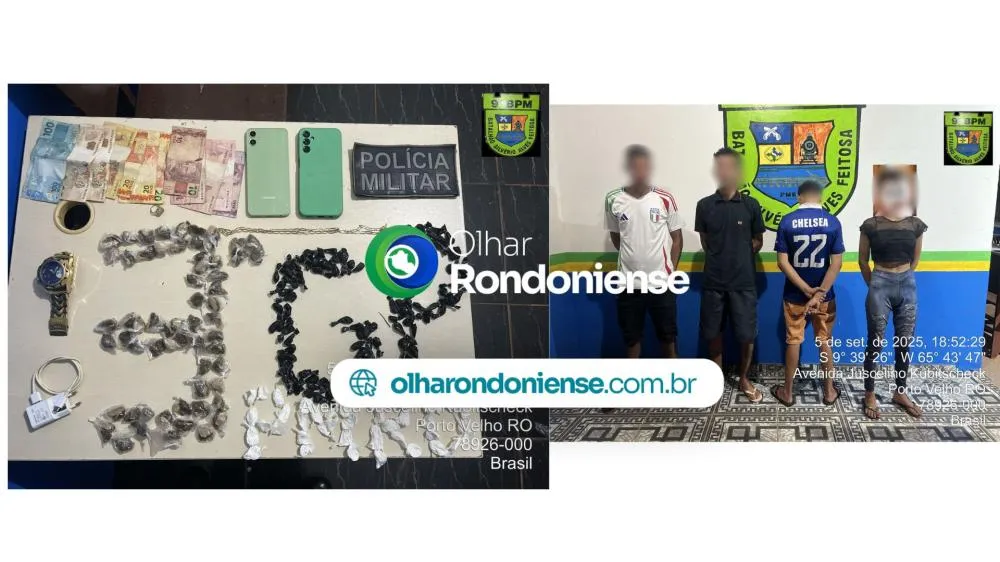 Polícia Militar do 9º BPM realiza apreensão de drogas em Vista Alegre do Abunã