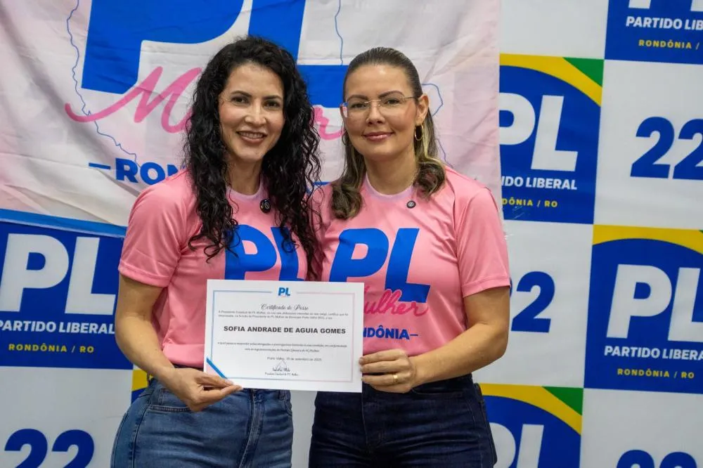 Sofia Andrade assume a presidência do PL Mulher de Porto Velho e promete fortalecer a direita em Rondônia