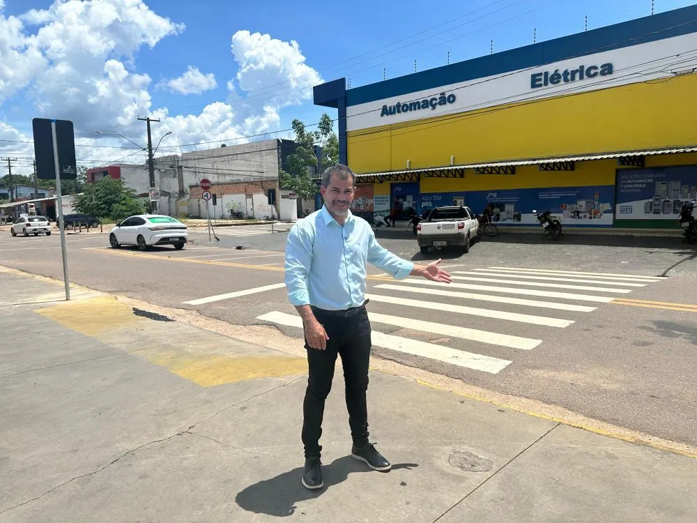 Pedido do vereador Nilton Souza garante implantação de faixa de pedestre na Rua João Goulart