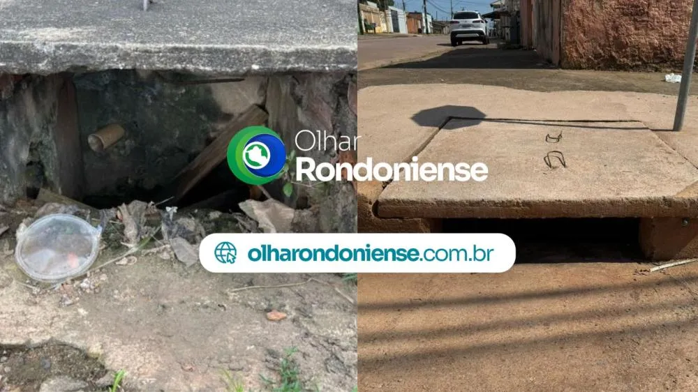 Bueiro no bairro Embratel é limpo e tampado após pedido da vereadora Sofia Andrade