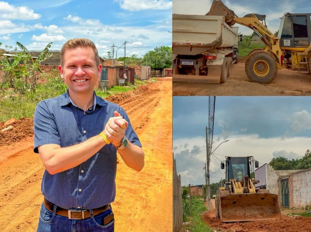 Ruas do Bairro Aeroclube recebem melhorias após pedido de providência do Vereador Pastor Bruno Luciano