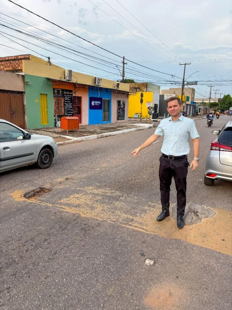 Vereador Pastor Bruno Luciano Solicita implatação de faixa de pedestres na Avenida Pinheiro Machado 