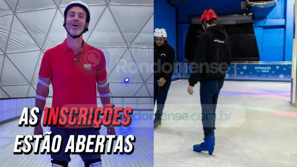 INSCRIÇÕES ABERTAS: Pista de Patinação no Gelo já pode ser agendada no Parque da Cidade