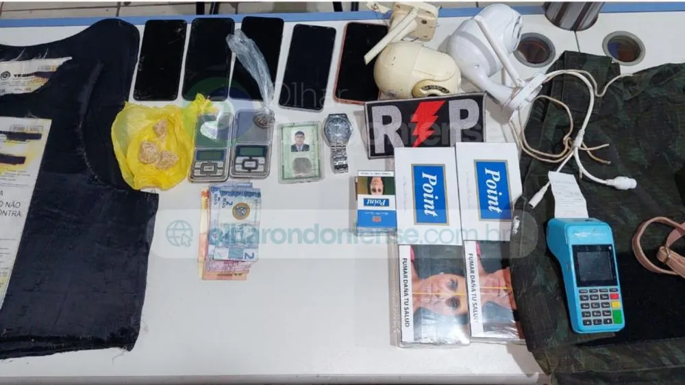 OPERAÇÃO NO PLANALTO II: PM fecha ponto de tráfico e prende casal em Porto Velho