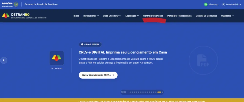 DETRAN RONDÔNIA: veja quais serviços podem ser resolvidos pela internet sem enfrentar filas