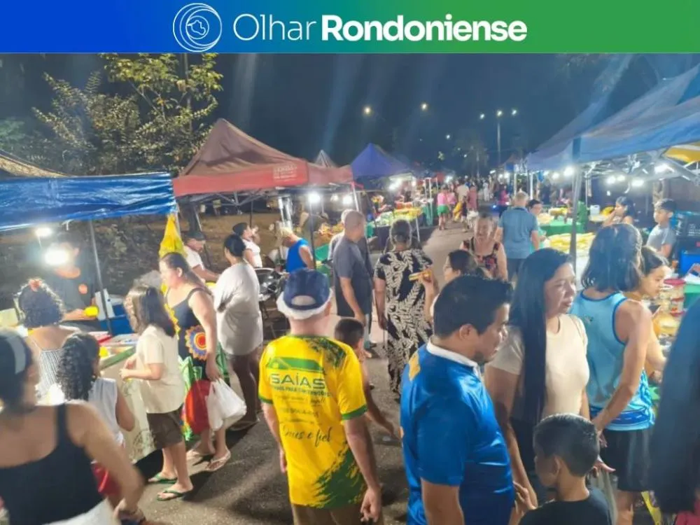 Feiras noturnas viram opção de lazer e gastronomia em Porto Velho; veja onde encontrar