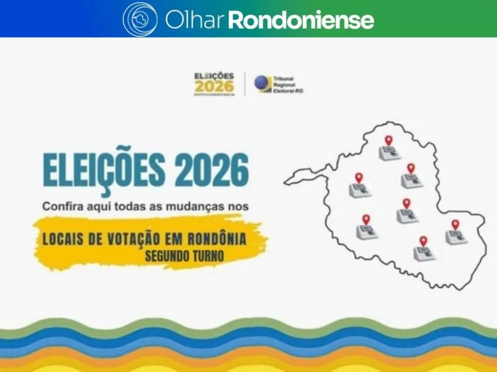 ATENÇÃO, ELEITOR: três locais de votação mudaram em Rondônia para o segundo turno; veja quais