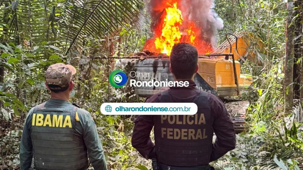 Polícia Federal e Ibama realizam operação contra garimpo ilegal em terras indígenas no Norte do país