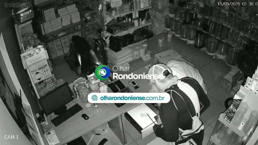 Ação fria e calculada: loja é invadida na Guaporé em furto planejado