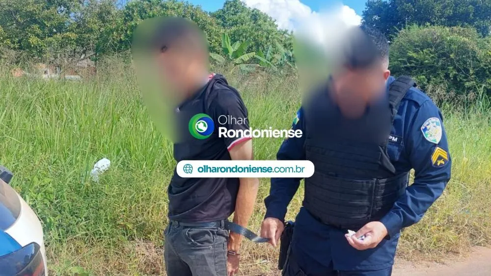 Condenado por estupro é capturado durante ronda da PM em Porto Velho