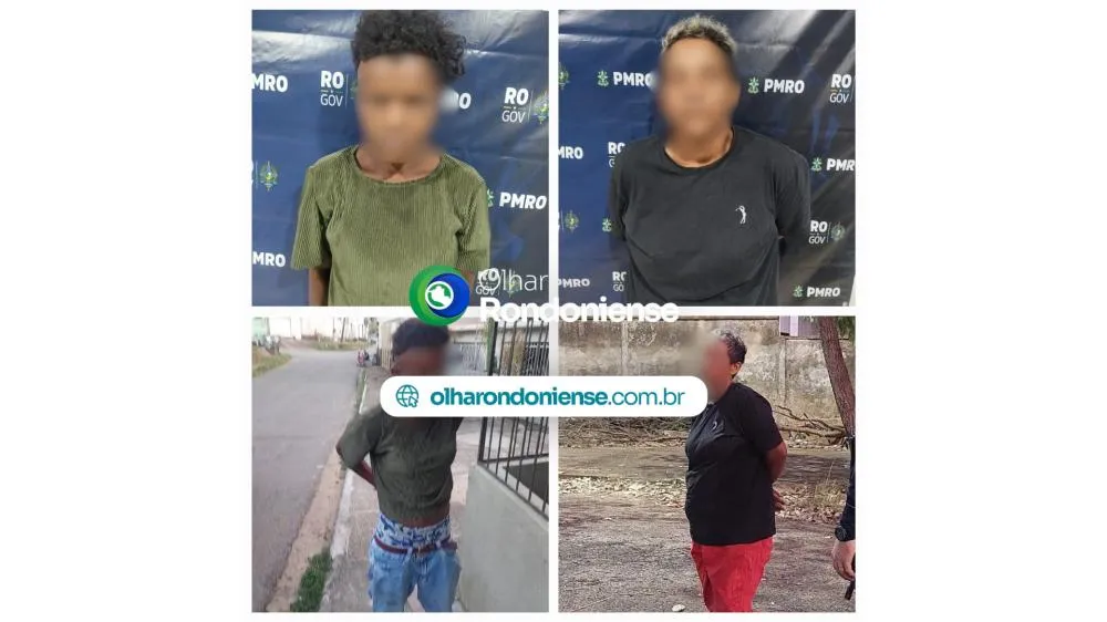 5º Batalhão da PM prende duas foragidas da Justiça com mandados por furto e roubo em Porto Velho