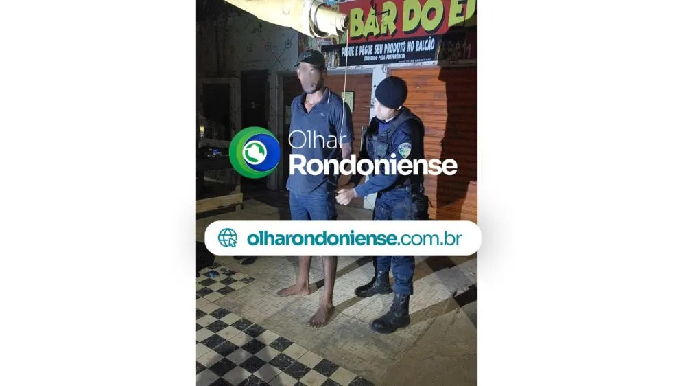 Equipe do 5° BPM prende foragido por roubo e lesão corporal na zona leste de Porto Velho