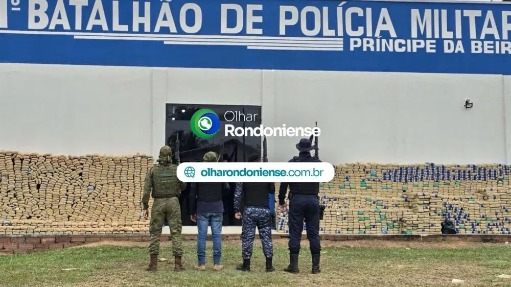 Mais de 6 toneladas de skunk são apreendidas em operação histórica em Rondônia