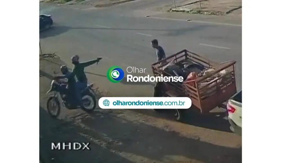 Empresário tem R$ 25 mil roubados por dupla armada em motocicleta em Porto Velho