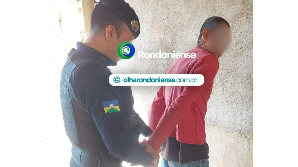 Homem condenado por homicídio é preso durante patrulhamento da PM no bairro Aponiã