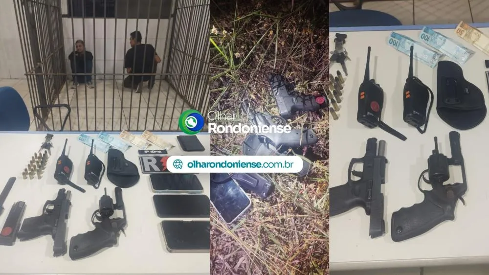 Polícia prende membros de facção que planejavam ataques na Zona Leste de Porto Velho