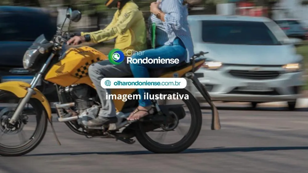 MOMENTO DE PÂNICO: Mulher pula de moto de aplicativo após condutor realizar rota suspeita em Porto Velho