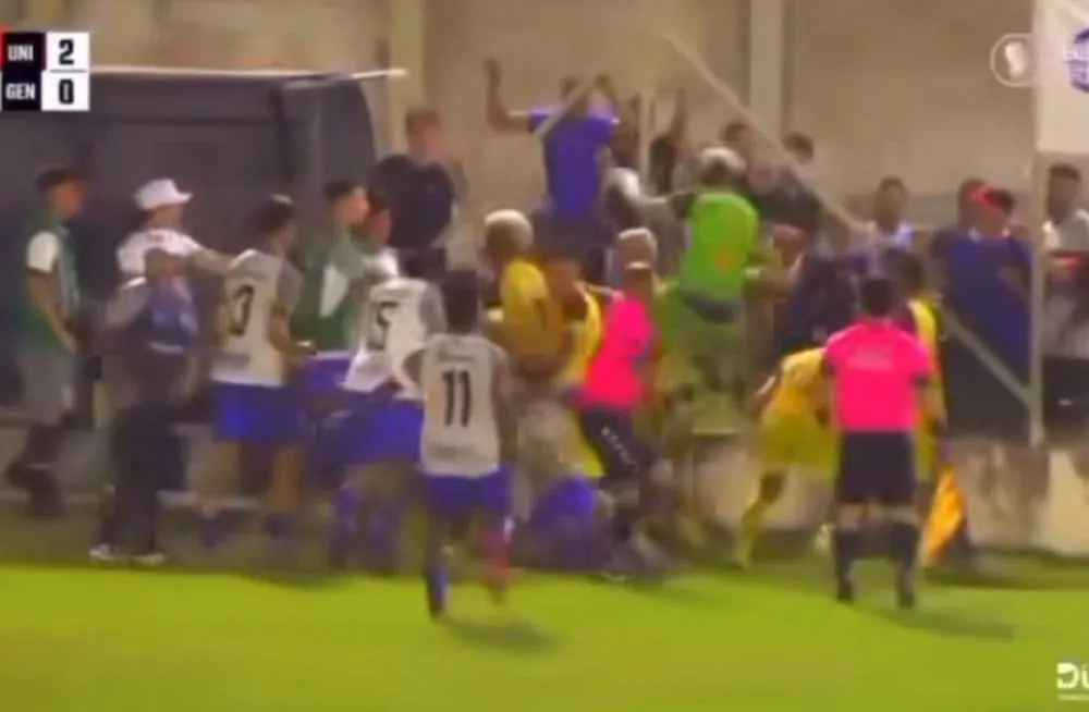 Confusão e tumulto marcam final entre Genus e União Cacoalense pelo Sub-20