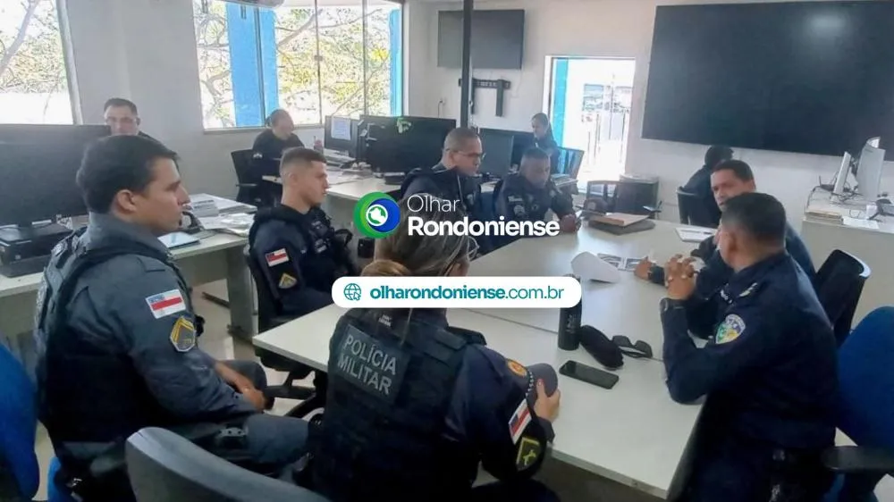 PM do Amazonas participa de reunião com PM de Rondônia para reforçar combate ao crime na região de fronteira