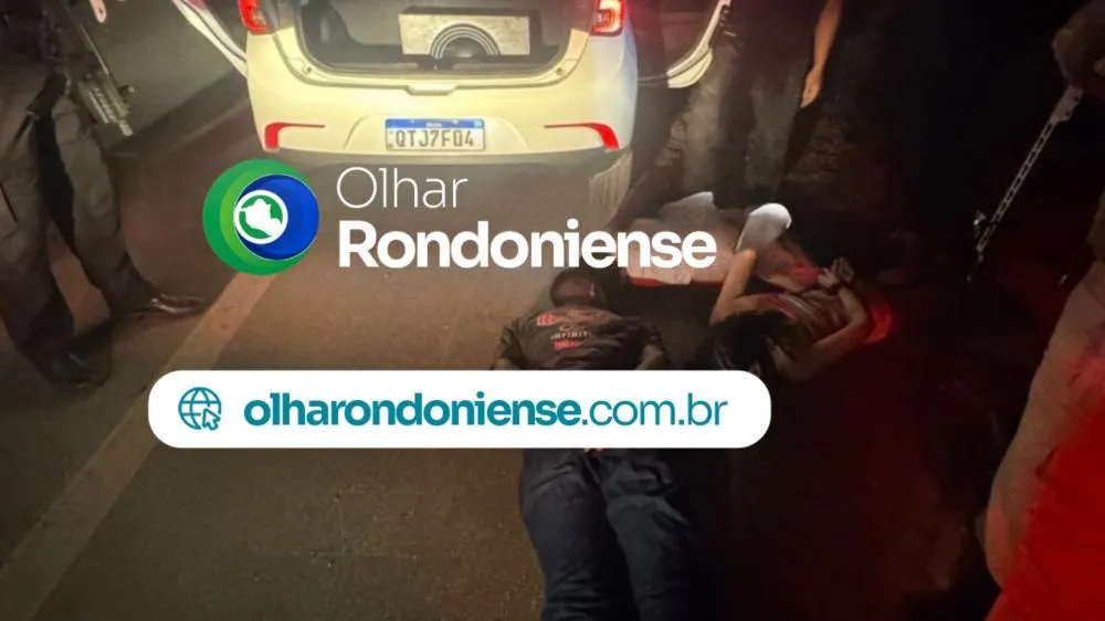 SEQUESTRO: Trio é preso após sequestrar motorista de app e tentar fugir com carro roubado rumo à fronteira da Bolívia