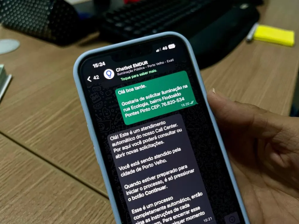 Prefeitura de Porto Velho reforça canais de atendimento da Emdur para agilizar solicitações de iluminação pública