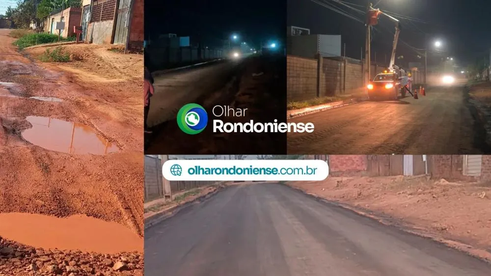 Rua Daniela recebe obras e iluminação após solicitação do vereador Nilton Souza