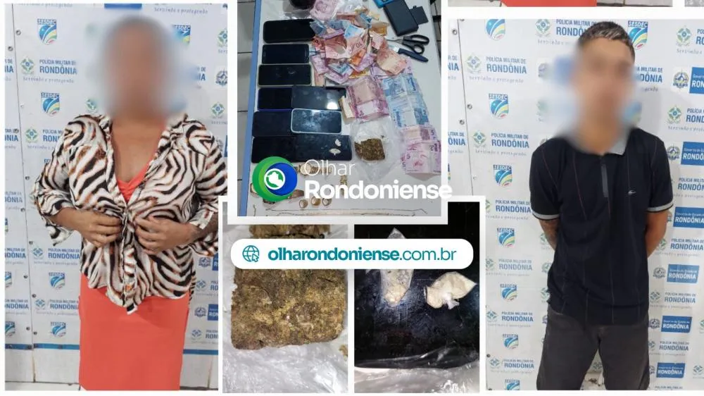 MÃE E FILHO PRESOS: Polícia fecha ponto de venda de drogas conhecido como “Boca da Marica” no Bairro Lagoinha