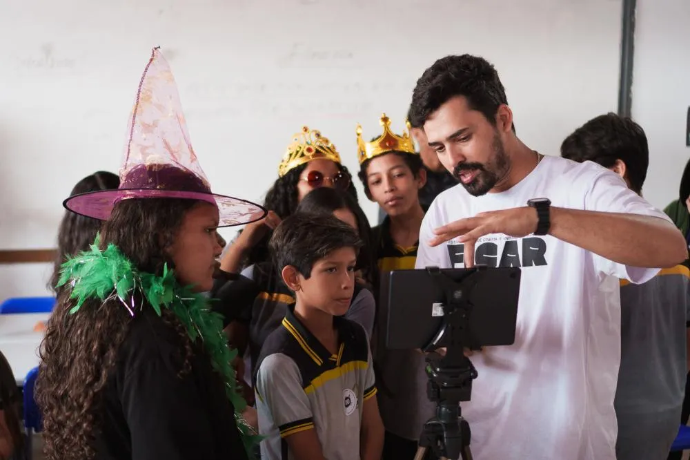 Oficina de animação proporciona experiência audiovisual a estudantes da rede pública de Porto Velho